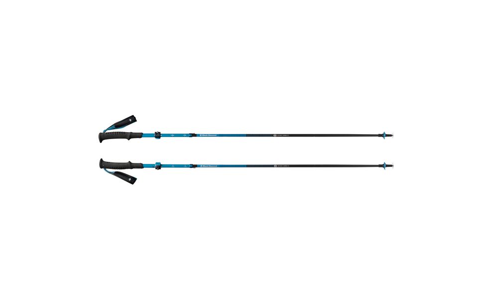 Трекінгові палиці Black Diamond Distance Carbon FLZ, 125-140 см, Тип розміру: 125-140, Колір: Desert Sky, зображення 2