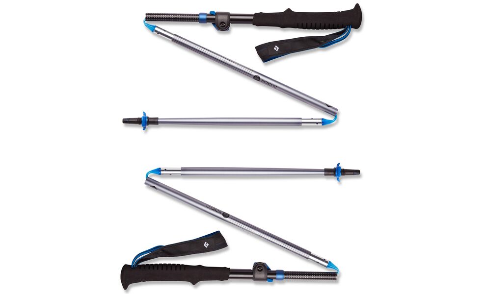 Трекінгові палиці Black Diamond Distance FLZ, 125-140 см, Тип розміру: 125-140, Колір: Pewter, зображення 3