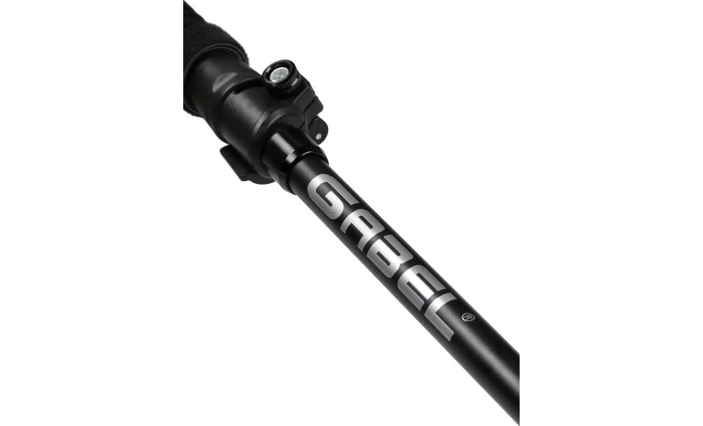 Трекінгові палиці Gabel FR-3 EF, 110-130 см, Тип розміру: 110-130, Колір: Black, зображення 6