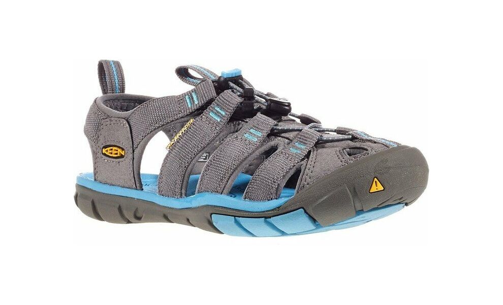 Трекінгові сандалі жіночі Keen Clearwater CNX (Gargoyle/Norse Blue), Колір виробника: Gargoyle/Norse Blue, Розмір виробника: US 7 (EU 37,5), зображення 2