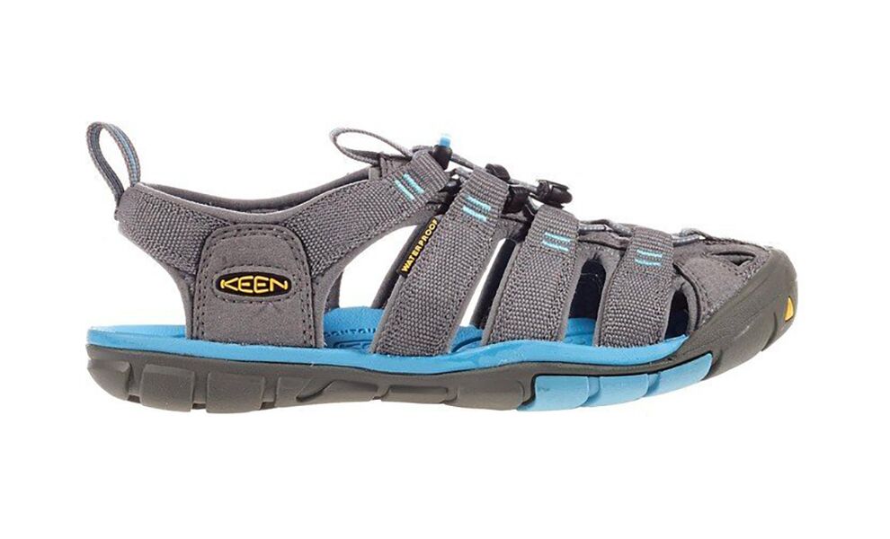 Трекінгові сандалі жіночі Keen Clearwater CNX (Gargoyle/Norse Blue), Колір виробника: Gargoyle/Norse Blue, Розмір виробника: US 7 (EU 37,5), зображення 3
