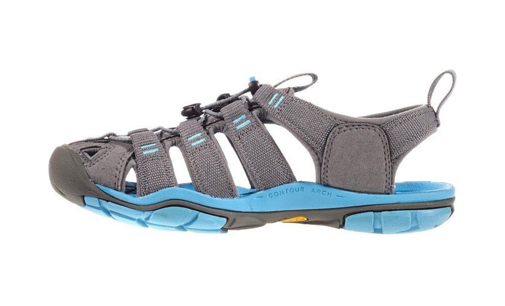 Трекінгові сандалі жіночі Keen Clearwater CNX (Gargoyle/Norse Blue), Колір виробника: Gargoyle/Norse Blue, Розмір виробника: US 7 (EU 37,5), зображення 4