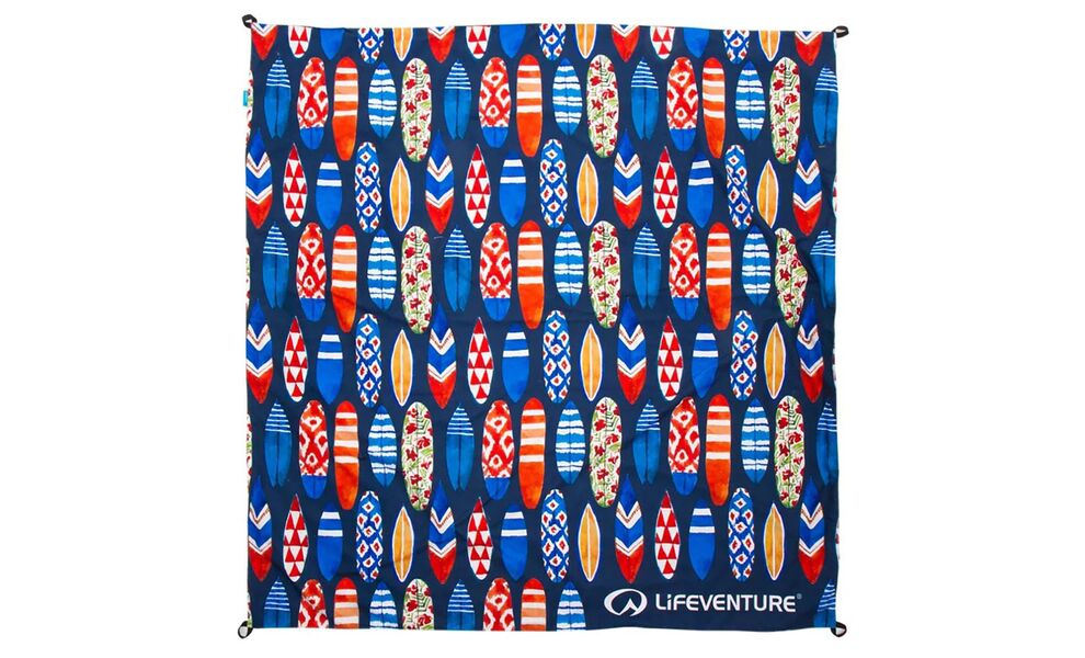 Килимок для пікніку Lifeventure Picnic Blanket (Surfboards), Колір виробника: Surfboards, зображення 2