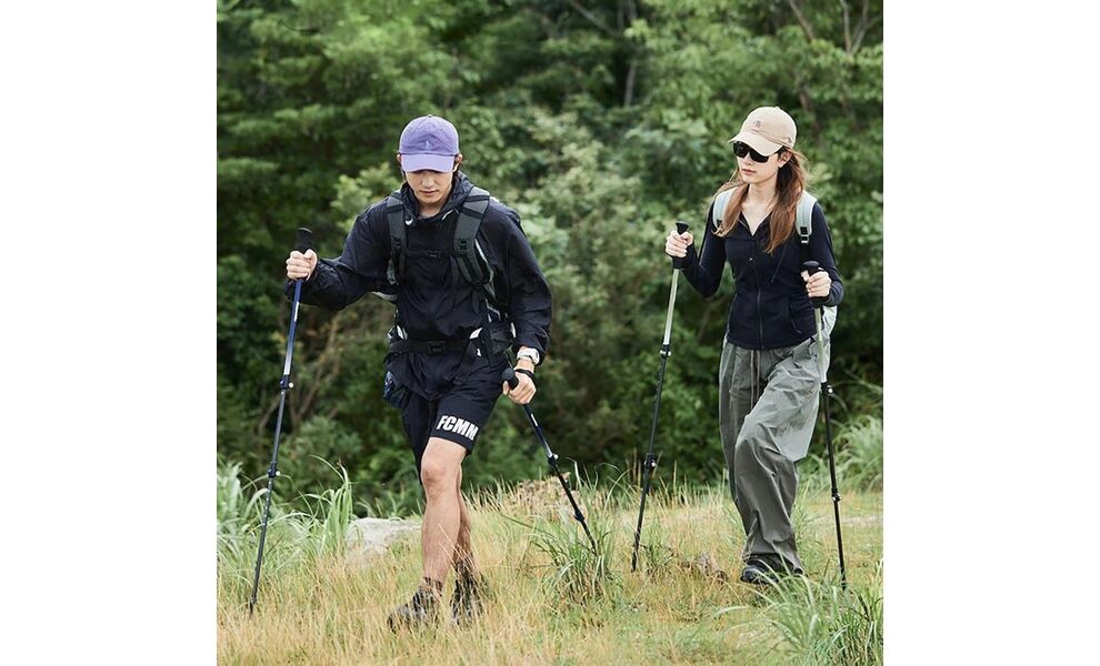 Трекінгова палиця Naturehike CNK2300DS010 (Yellow), 100 см - 1 шт., Тип розміру: 100, Колір: Yellow, зображення 14