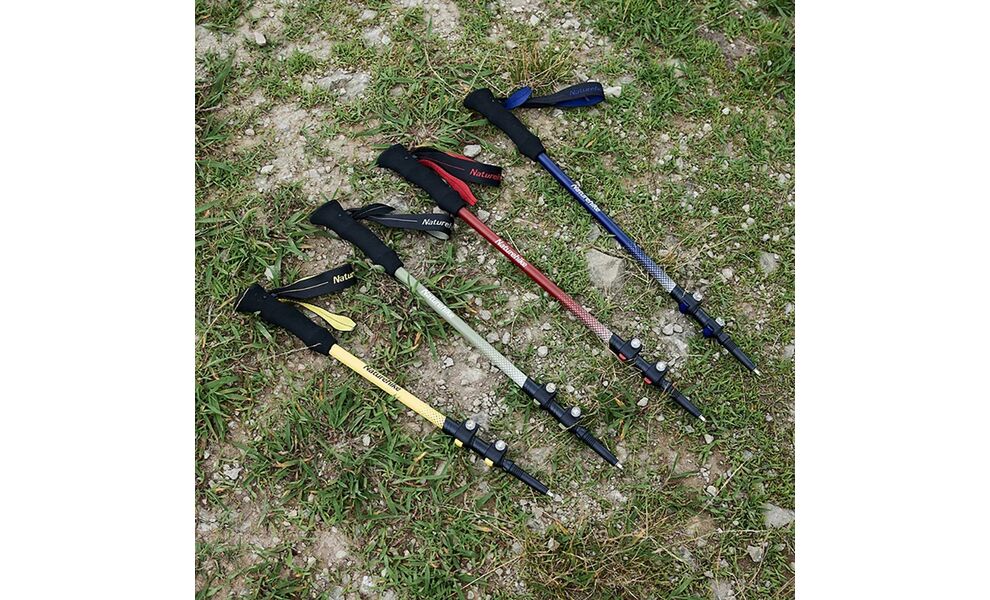 Трекінгова палиця Naturehike CNK2300DS010 (Yellow), 100 см - 1 шт., Тип розміру: 100, Колір: Yellow, зображення 15