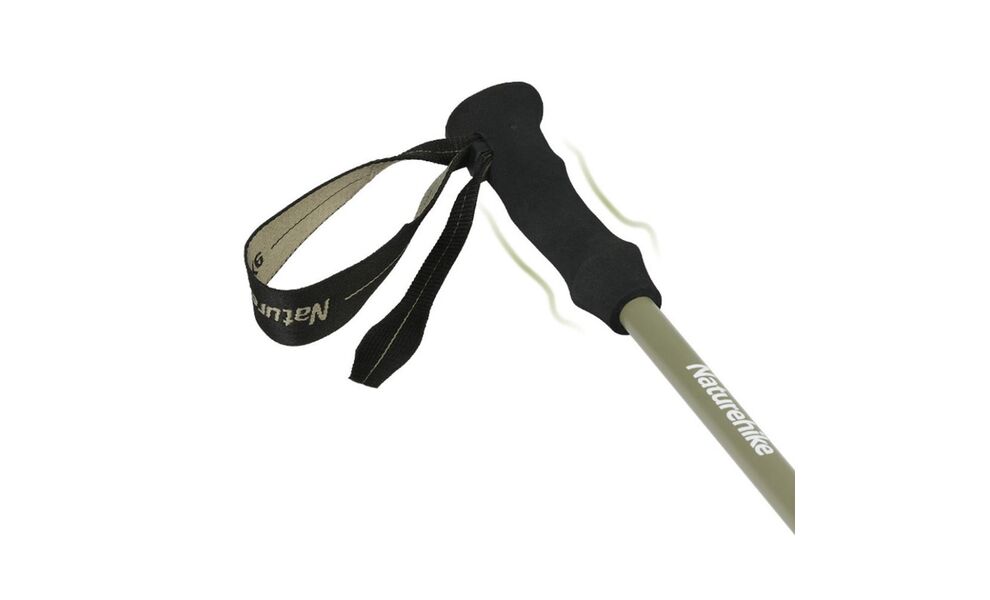 Трекінгова палиця Naturehike CNK2300DS010 (Yellow), 100 см - 1 шт., Тип розміру: 100, Колір: Yellow, зображення 4