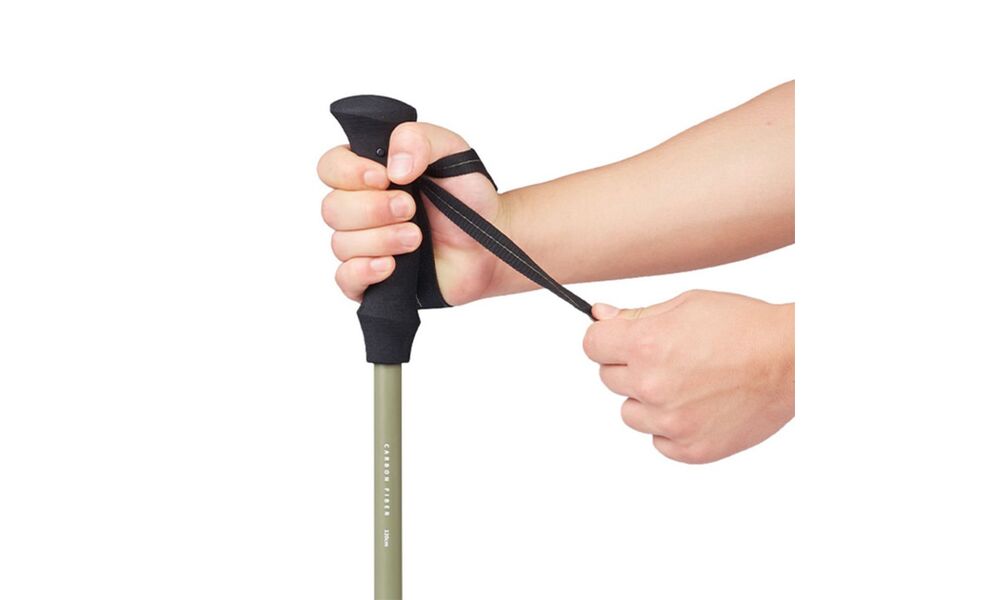 Трекінгова палиця Naturehike CNK2300DS010 (Yellow), 100 см - 1 шт., Тип розміру: 100, Колір: Yellow, зображення 5