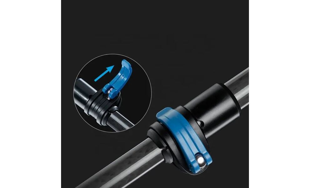 Трекінгова палиця Naturehike ST08 NH18D020-Z (Purple), 120 см - 1 шт., Тип розміру: 120, Колір: Purple, зображення 11