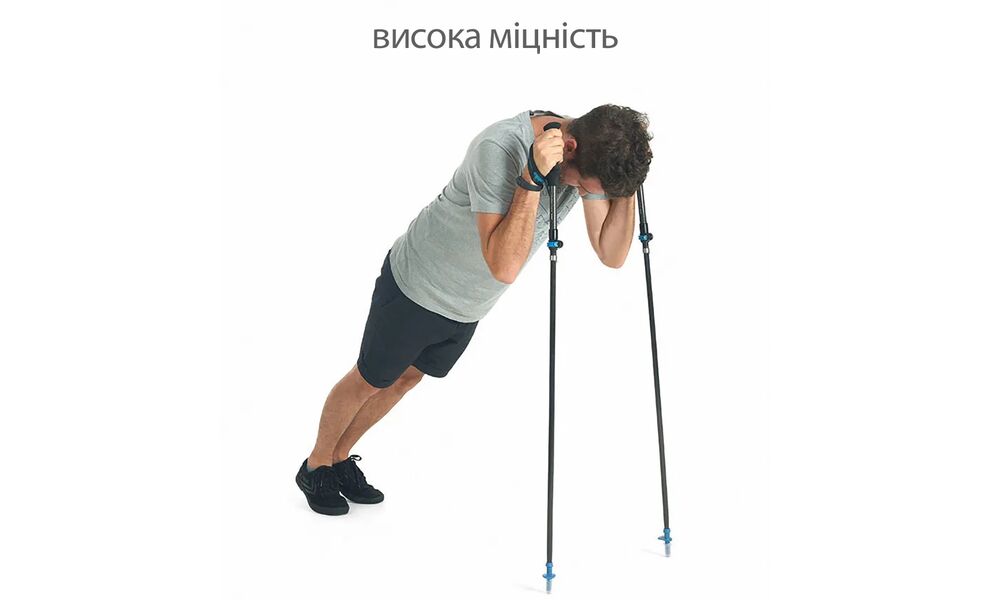 Трекінгова палиця Naturehike ST08 NH18D020-Z (Purple), 120 см - 1 шт., Тип розміру: 120, Колір: Purple, зображення 8