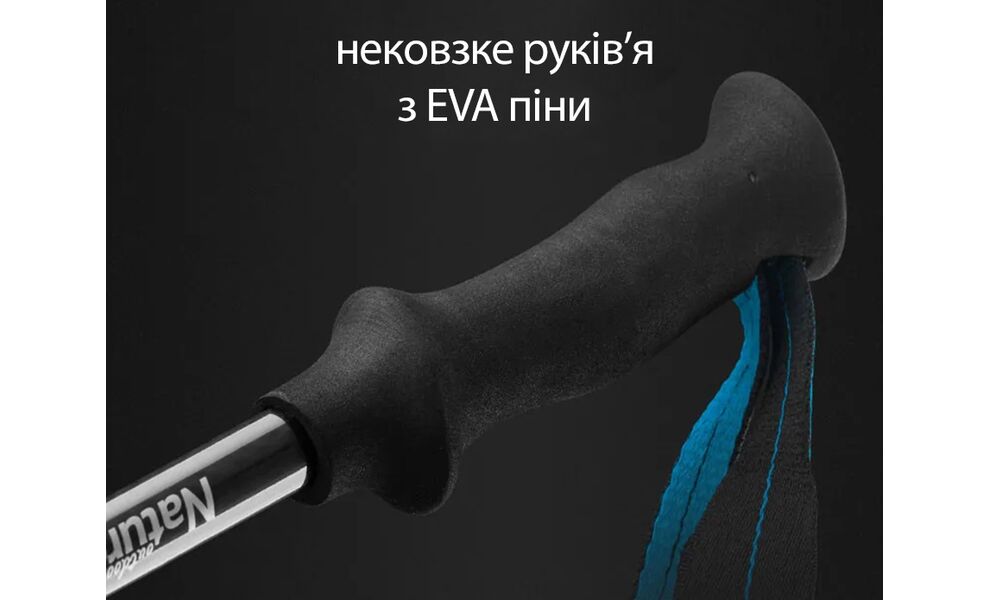 Трекінгова палиця Naturehike ST08 NH18D020-Z (Purple), 110 см - 1 шт., Тип розміру: 110, Колір: Purple, зображення 10
