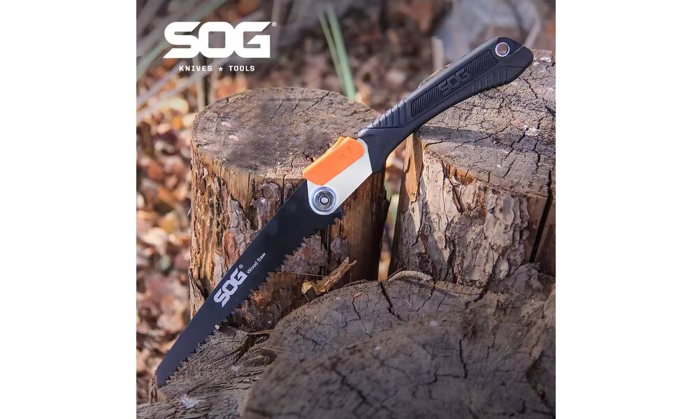 Пилка складна SOG Folding Wood&Bone Saw, зображення 13