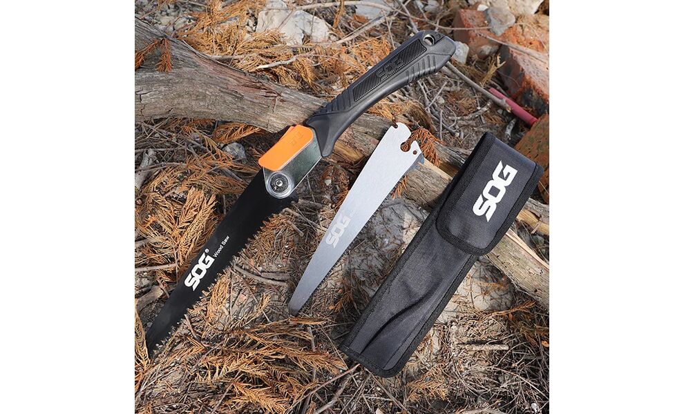 Пилка складна SOG Folding Wood&Bone Saw, зображення 14