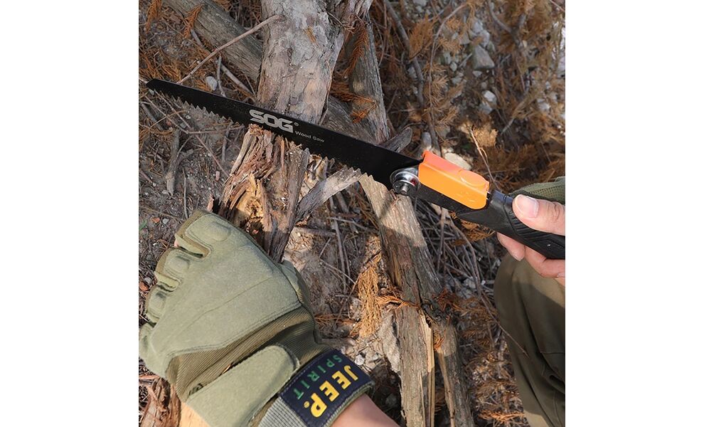 Пилка складна SOG Folding Wood&Bone Saw, зображення 16