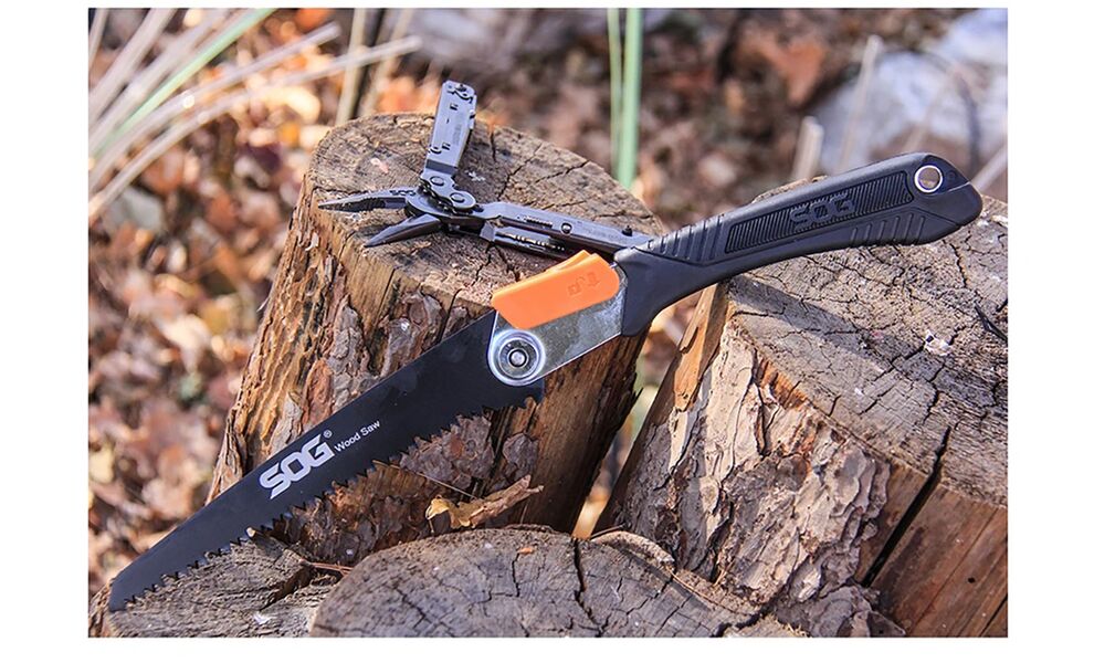 Пилка складна SOG Folding Wood&Bone Saw, зображення 20