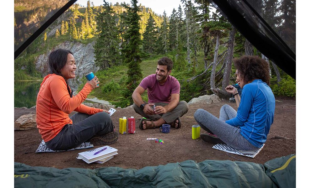 Сідачка Therm-a-Rest Z-Seat (Coyote/Grey), Колір виробника: Coyote/Grey, Розміри: 40х33х2, зображення 4