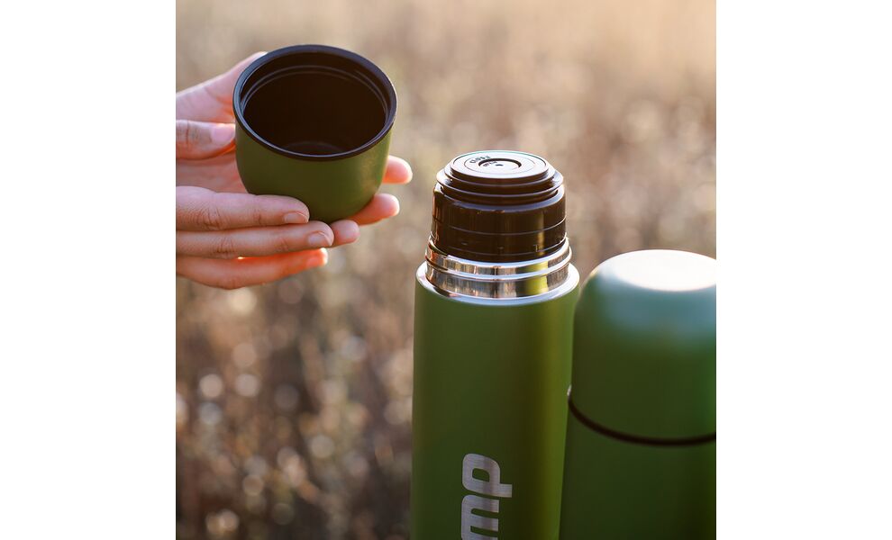 Термос Tramp Basic UTRC-105 (Olive) на 1 л, Об'єм: 1000, Колір: Olive, зображення 5