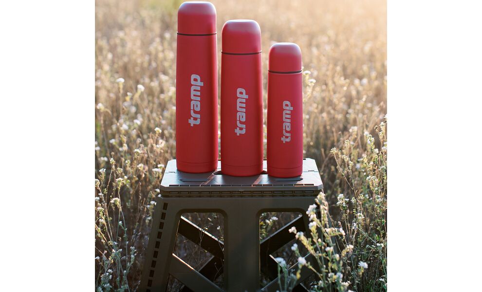 Термос Tramp Basic UTRC-105 (Red) на 1 л, Об'єм: 1000, Колір: Red, зображення 6