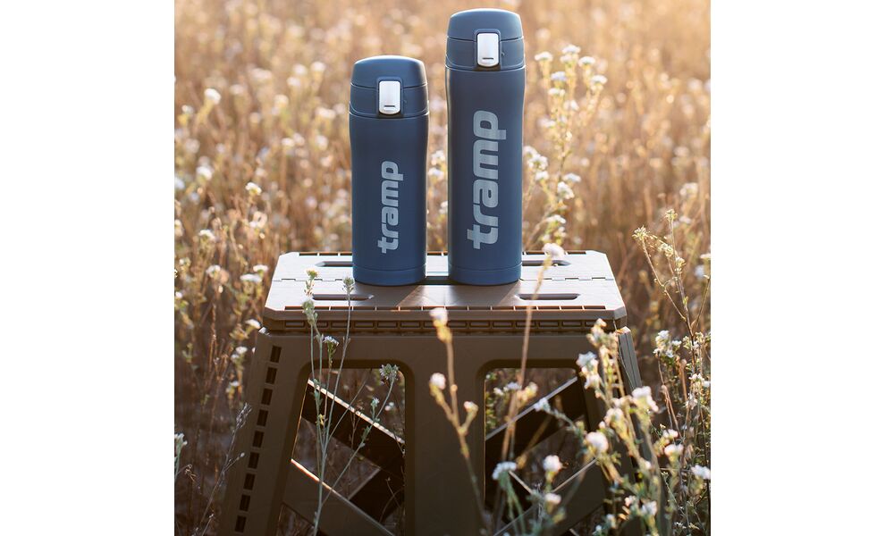 Термокружка для кави з поїлкою Tramp UTRC-106 (Mat Blue) на 350 мл: герметична кришка, Об'єм: 350, Колір: Mat Blue, зображення 6