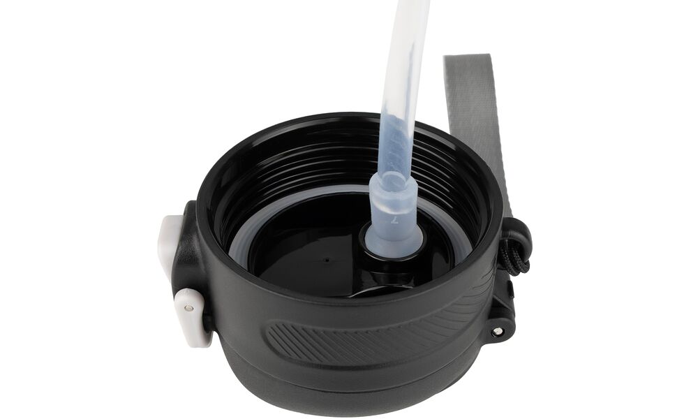 Термокружка з трубочкою Tribe Urban (Black) на 550 мл: герметична кришка, Об'єм: 550, Колір: Black, зображення 7