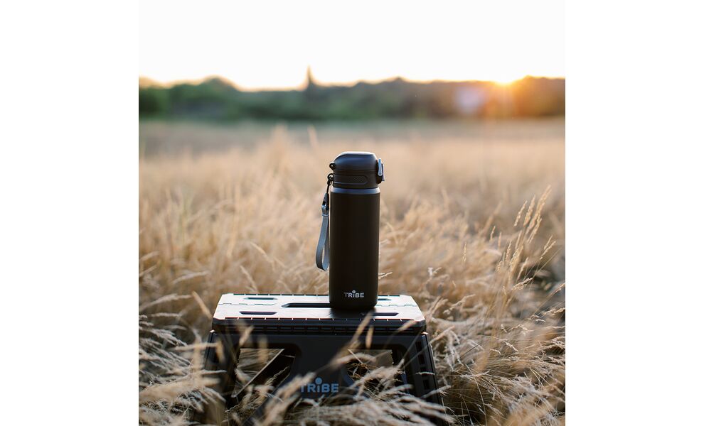 Термокружка з трубочкою Tribe Urban (Black) на 550 мл: герметична кришка, Об'єм: 550, Колір: Black, зображення 18