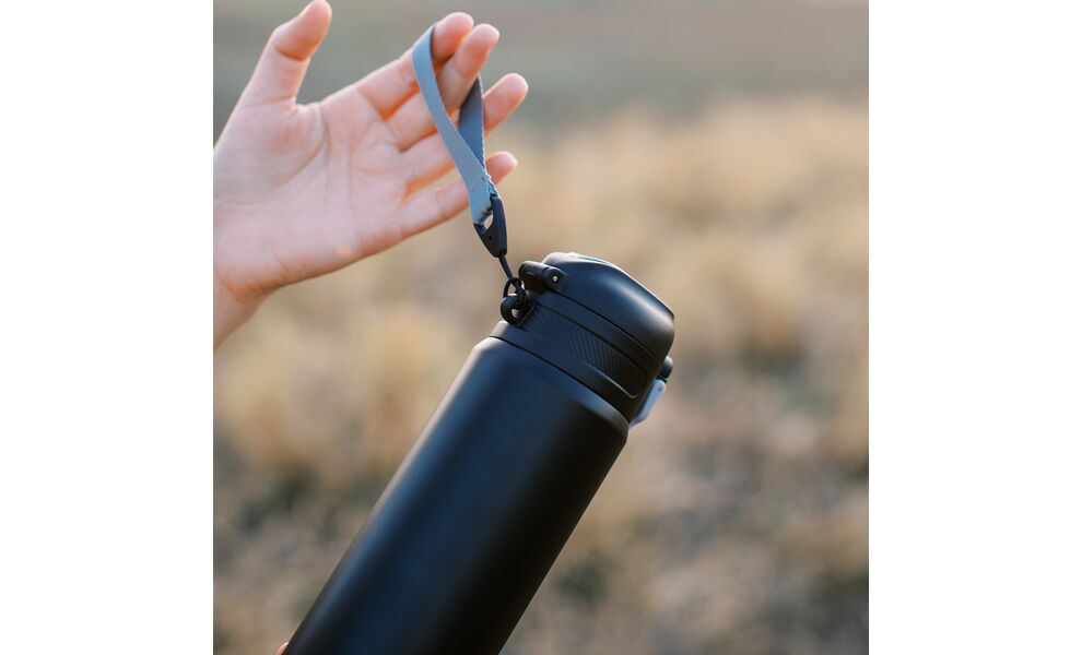 Термокружка з трубочкою Tribe Urban (Black) на 550 мл: герметична кришка, Об'єм: 550, Колір: Black, зображення 14