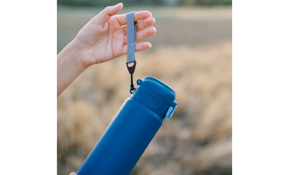 Термокружка з трубочкою Tribe Urban (Blue) на 550 мл: герметична кришка, Об'єм: 550, Колір: Blue, зображення 14