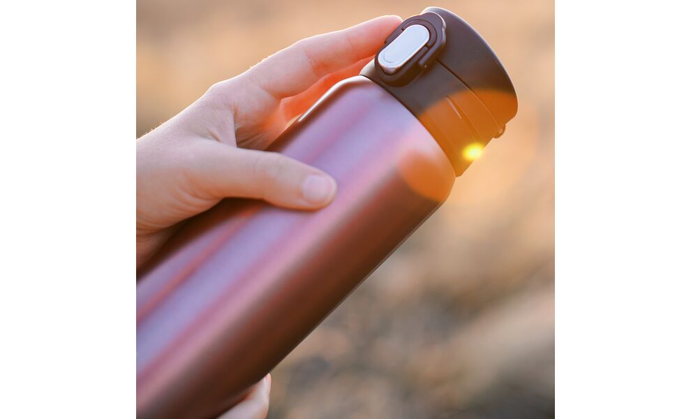 Термокружка для кави з поїлкою Tribe Motion (Pink) на 360 мл: герметична кришка, Об'єм: 360, Колір: Pink, зображення 8