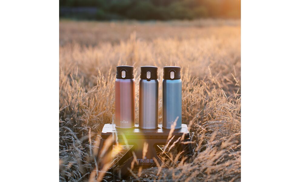 Термокружка для кави з поїлкою Tribe Motion (Aqua) на 450 мл: герметична кришка, Об'єм: 450, Колір: Aqua, зображення 11