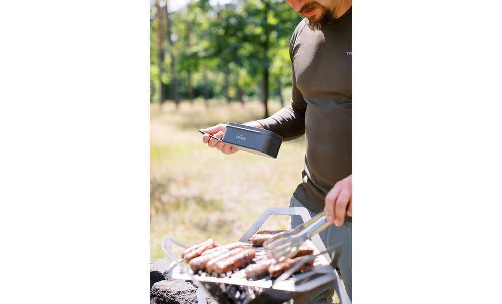 Складний туристичний контейнер для їжі зі складною ручкою Tribe Lunch Box Alu на 500 мл, анодований алюміній, зображення 11