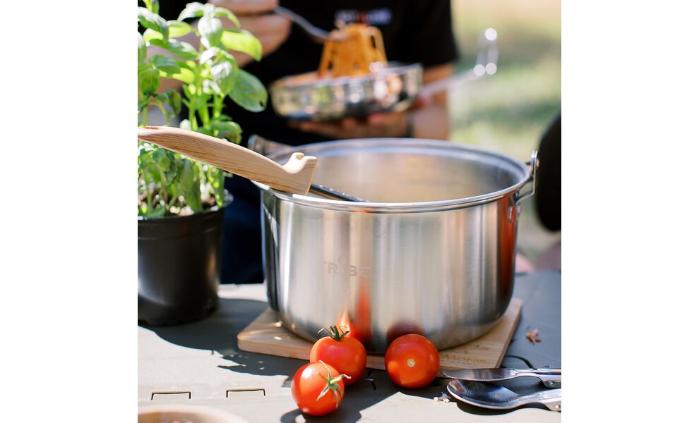 Туристичний казанок для вогнища Tribe Family на 3,5 л, нержавіюча сталь, зображення 20