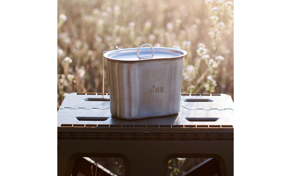 Туристична каструля Tribe Scout на 700 мл, нержавіюча сталь, зображення 6