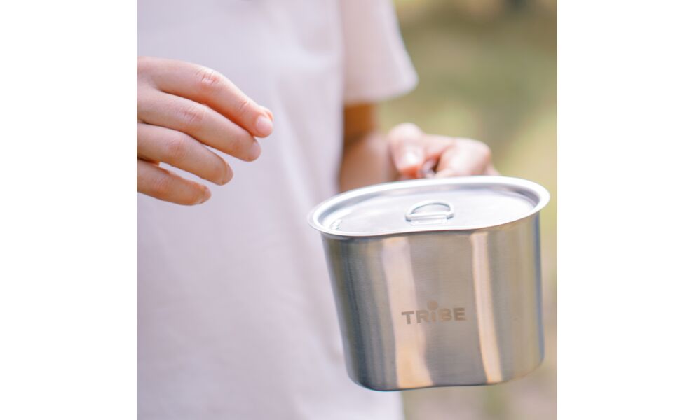 Туристична каструля Tribe Scout на 700 мл, нержавіюча сталь, зображення 9