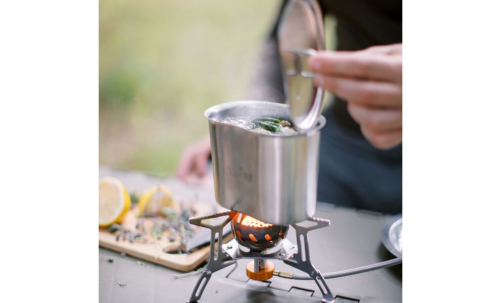 Туристична каструля Tribe Scout на 700 мл, нержавіюча сталь, зображення 17