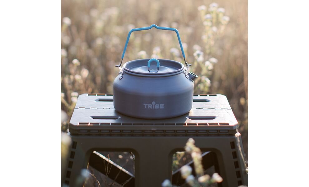 Туристичний чайник Tribe Kettle Alu на 1 л, анодований алюміній, зображення 9