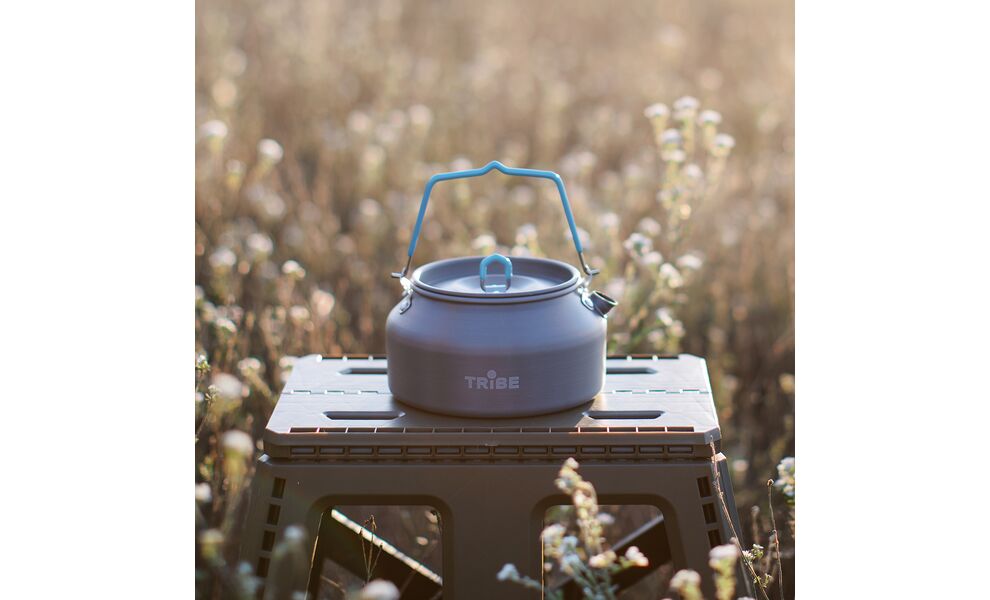 Туристичний чайник Tribe Kettle Alu на 1 л, анодований алюміній, зображення 10
