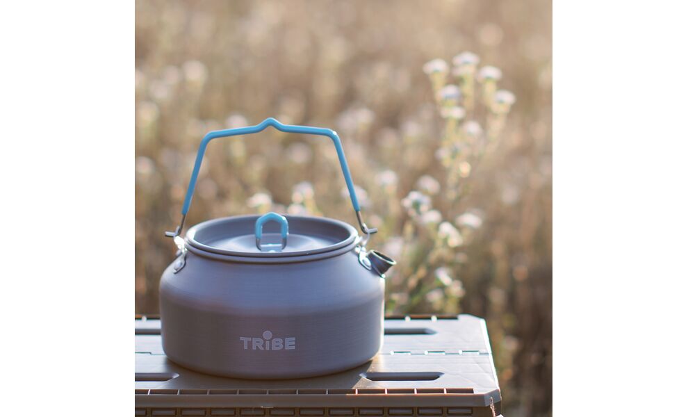 Туристичний чайник Tribe Kettle Alu на 1 л, анодований алюміній, зображення 11