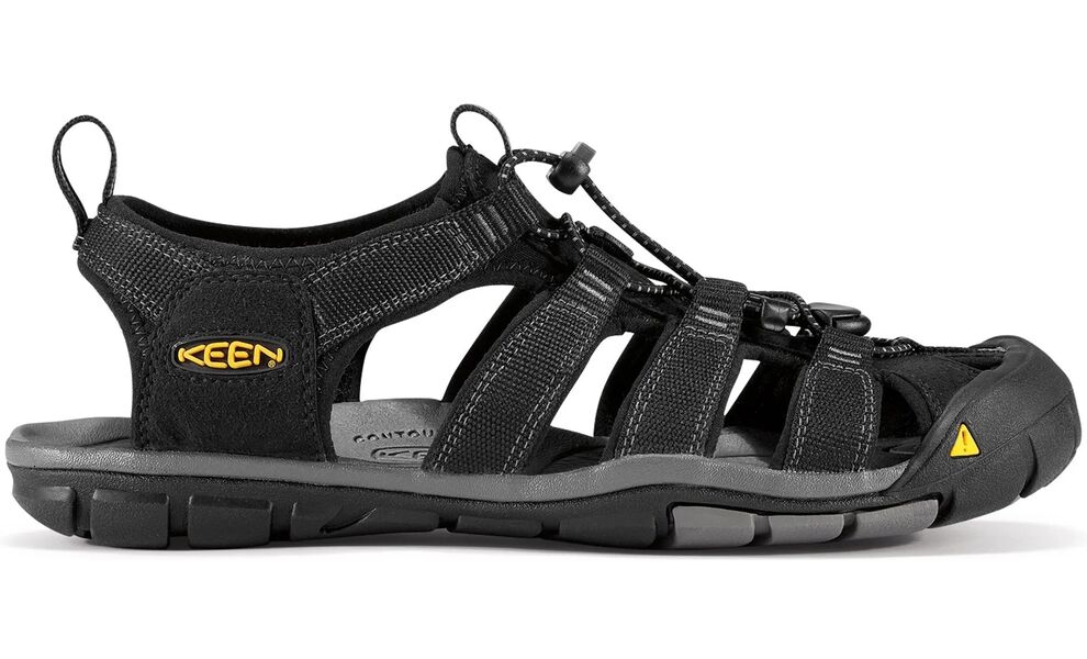 Трекінгові сандалі чоловічі Keen Clearwater CNX (Black/Gargoyle), Колір виробника: Black/Gargoyle, Розмір виробника: US 11 (EU 44,5), зображення 2