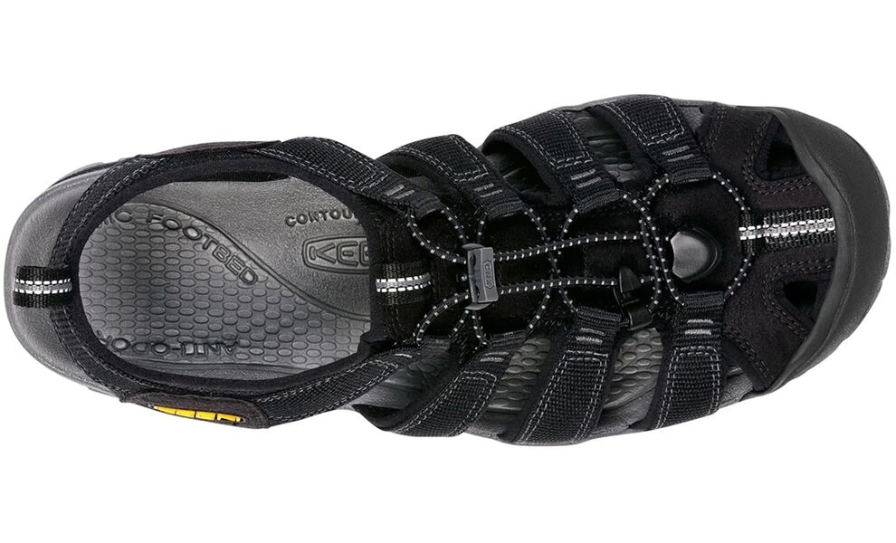 Трекінгові сандалі чоловічі Keen Clearwater CNX (Black/Gargoyle), Колір виробника: Black/Gargoyle, Розмір виробника: US 11 (EU 44,5), зображення 5