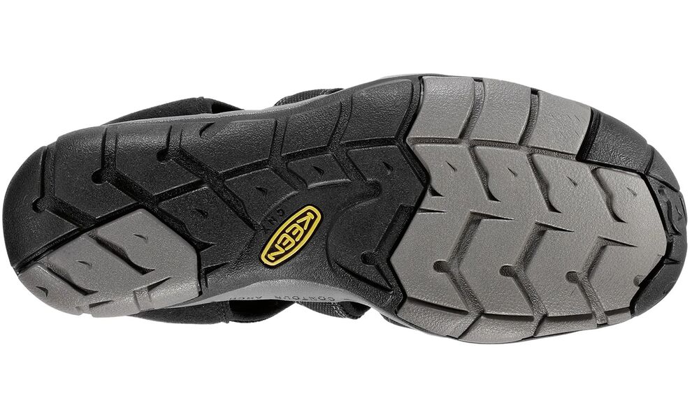 Трекінгові сандалі чоловічі Keen Clearwater CNX (Black/Gargoyle), Колір виробника: Black/Gargoyle, Розмір виробника: US 11 (EU 44,5), зображення 6