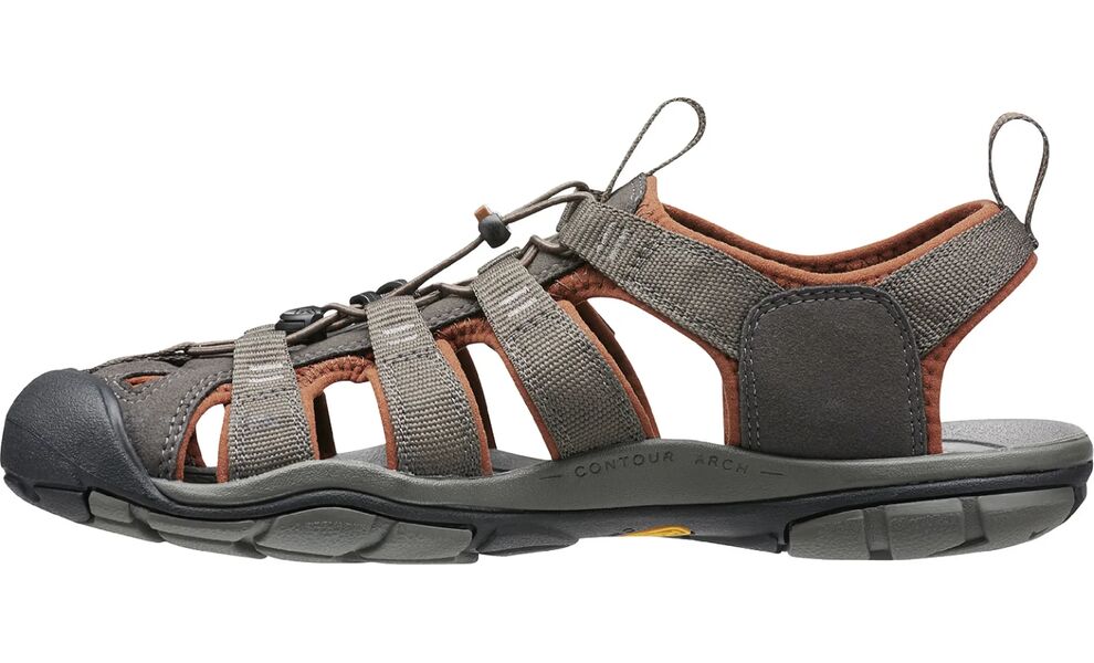 Трекінгові сандалі чоловічі Keen Clearwater CNX (Raven/Tortoise Shell), Колір виробника: Raven/Tortoise Shell, Розмір виробника: US 8 (EU 40,5), зображення 3