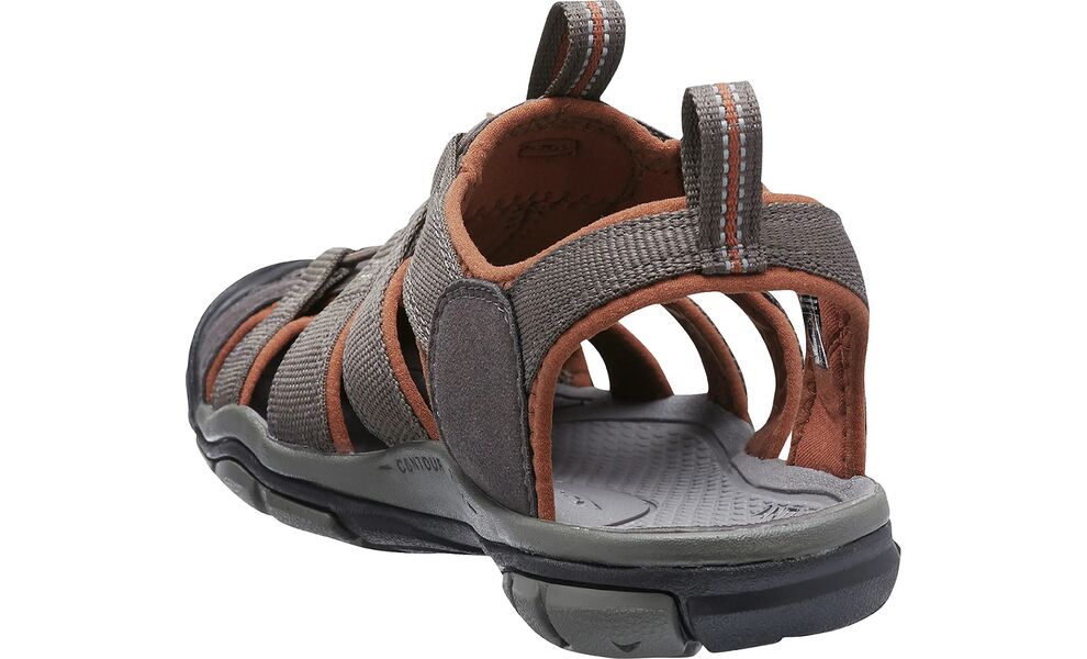 Трекінгові сандалі чоловічі Keen Clearwater CNX (Raven/Tortoise Shell), Колір виробника: Raven/Tortoise Shell, Розмір виробника: US 11 (EU 44,5), зображення 5