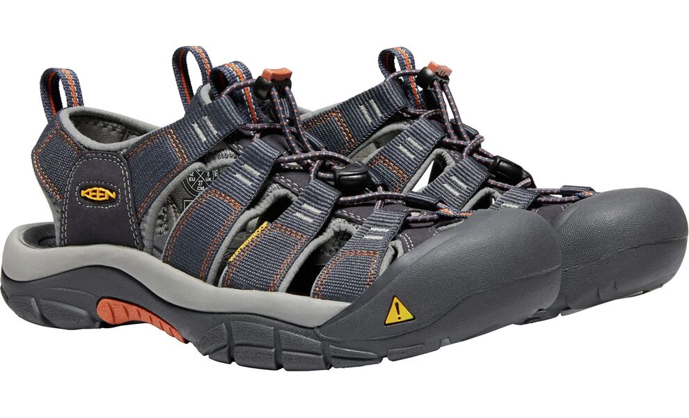 Трекінгові сандалі чоловічі Keen Newport H2 (India Ink/Rust), Колір виробника: India Ink/Rust, Розмір виробника: US 11,5 (EU 45), зображення 3