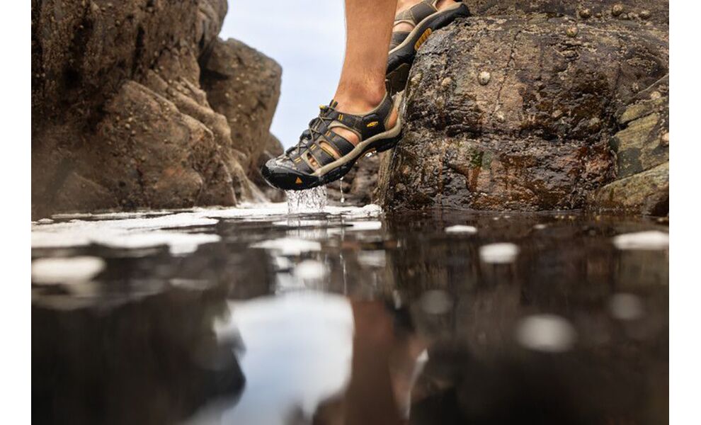 Трекінгові сандалі чоловічі Keen Newport H2 (Raven/Aluminium), Колір виробника: Raven/Aluminium, Розмір виробника: US 10 (EU 43), зображення 7