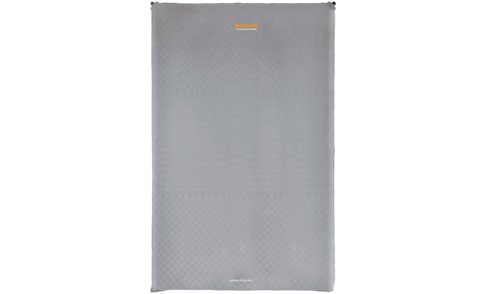 Двомісний самонадувний каремат Pinguin Nomad 50 Double (Grey), Товщина: 5, Тип розміру: Double, Колір виробника: Grey, зображення 2