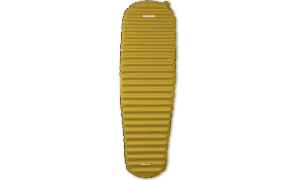 Самонадувний каремат Pinguin Peak 25 NX (Yellow), Товщина: 2,5, Тип розміру: Regular, Колір виробника: Yellow, зображення 2