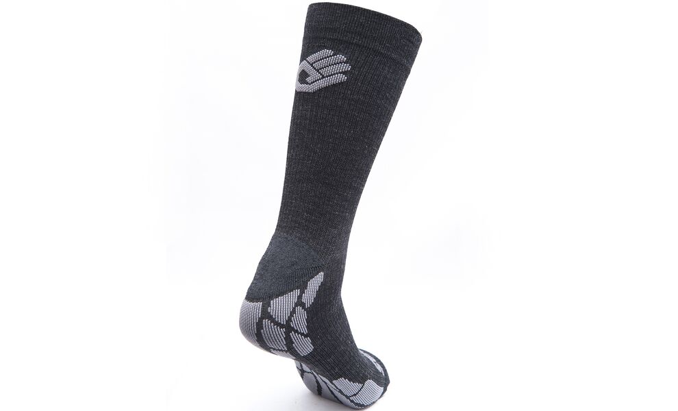 Трекінгові шкарпетки Sensor Hiking Merino (Black/Grey), Колір: Black/Grey, Розмір: 9-11 (EU 43-46), зображення 2