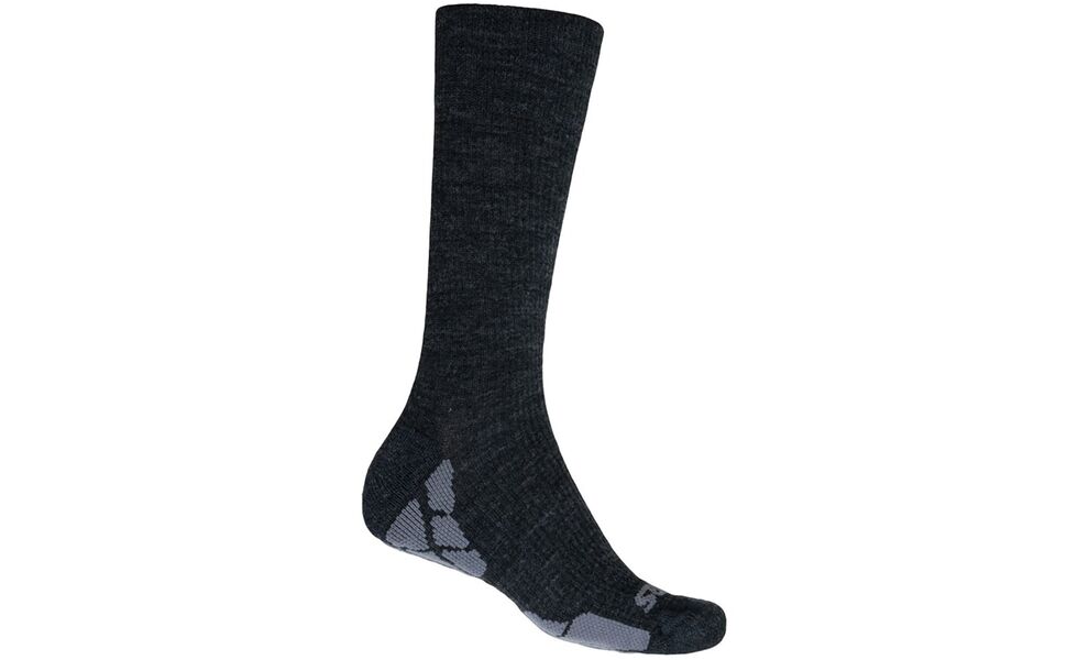 Трекінгові шкарпетки Sensor Hiking Merino (Black/Grey), Колір: Black/Grey, Розмір: 6-8 (EU 39-42), зображення 3