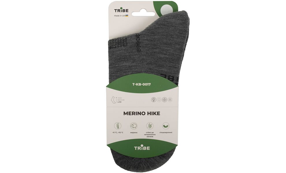 Трекінгові шкарпетки Tribe Merino Hike (Blue), Колір: Blue, Розмір: EU 39-40, зображення 9
