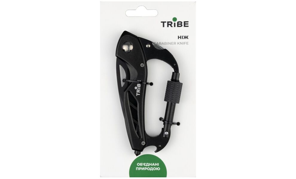 Мультитул-ніж Tribe Carabiner Knife - 6 функцій, зображення 6
