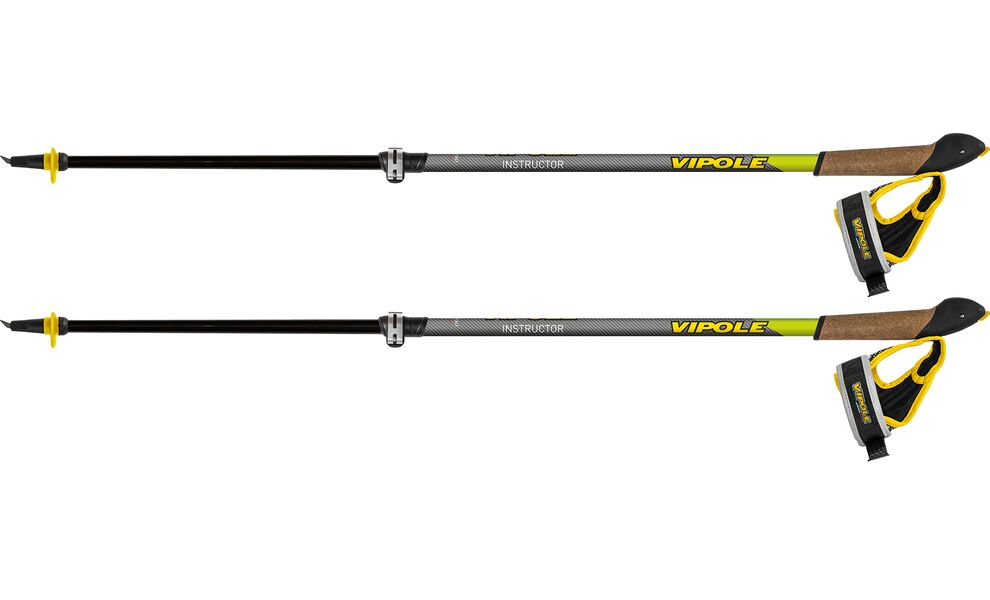 Палиці для скандинавської ходьби Vipole Instructor Vario QL DLX, 90-130 см, Тип розміру: 90-130, Колір виробника: Green, зображення 2